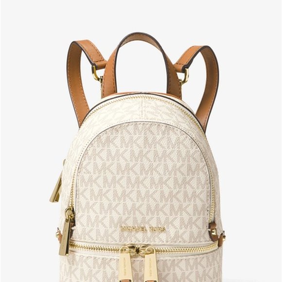Original Michael Kors Rhea Mini Logo Backpack